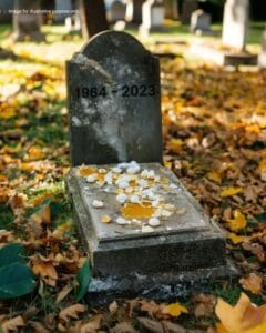 Жена открива, че сестра ѝ унищожава надгробния камък на съпруга ѝ, разкривайки шокираща изневяра. История за загуба, прошка и сила.