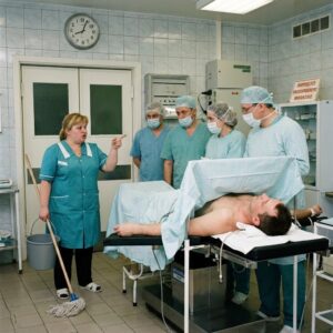 Повикаха чистачката в болницата на съвещание… но когато тя назова точната диагноза на умиращия олигарх — всички онемяха… 😲😲😲 38 38 1 1