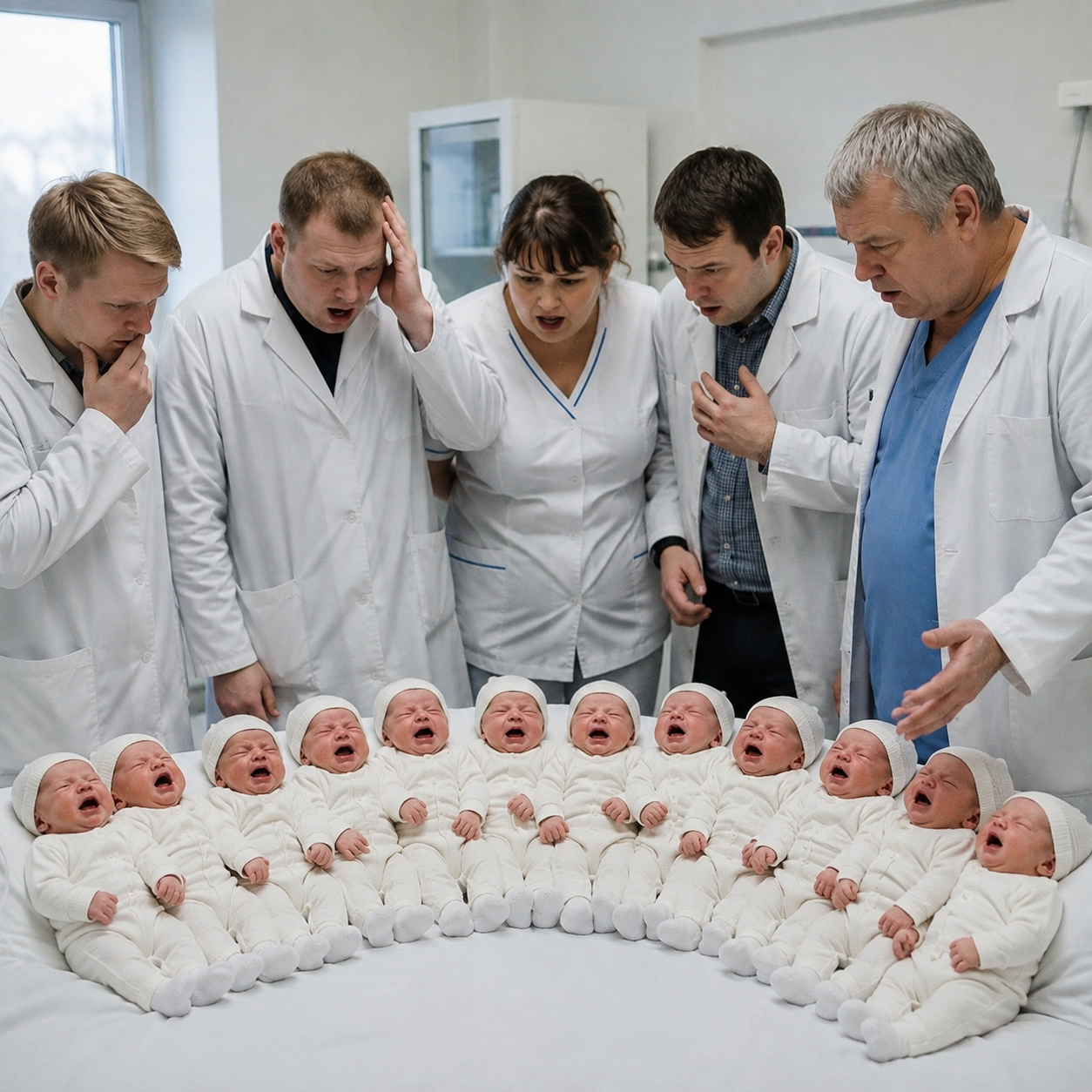 Жена родила наведнъж 11 бебета. Но когато лекарите ги огледали по-внимателно, останали като вцепенени – пред тях изобщо не били истински деца… 😲😲😲 3 chatgpt image 19.08.2026 g. 14 17 58