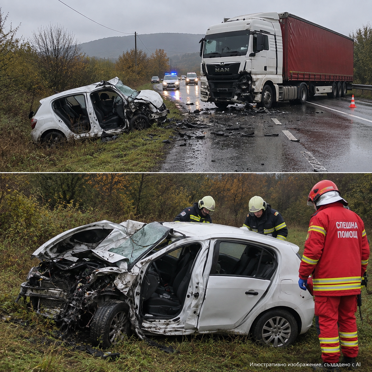 Семейство загина при тежка катастрофа край... 3 9355ce3a 1885 461e 9e20 ca492e71b954