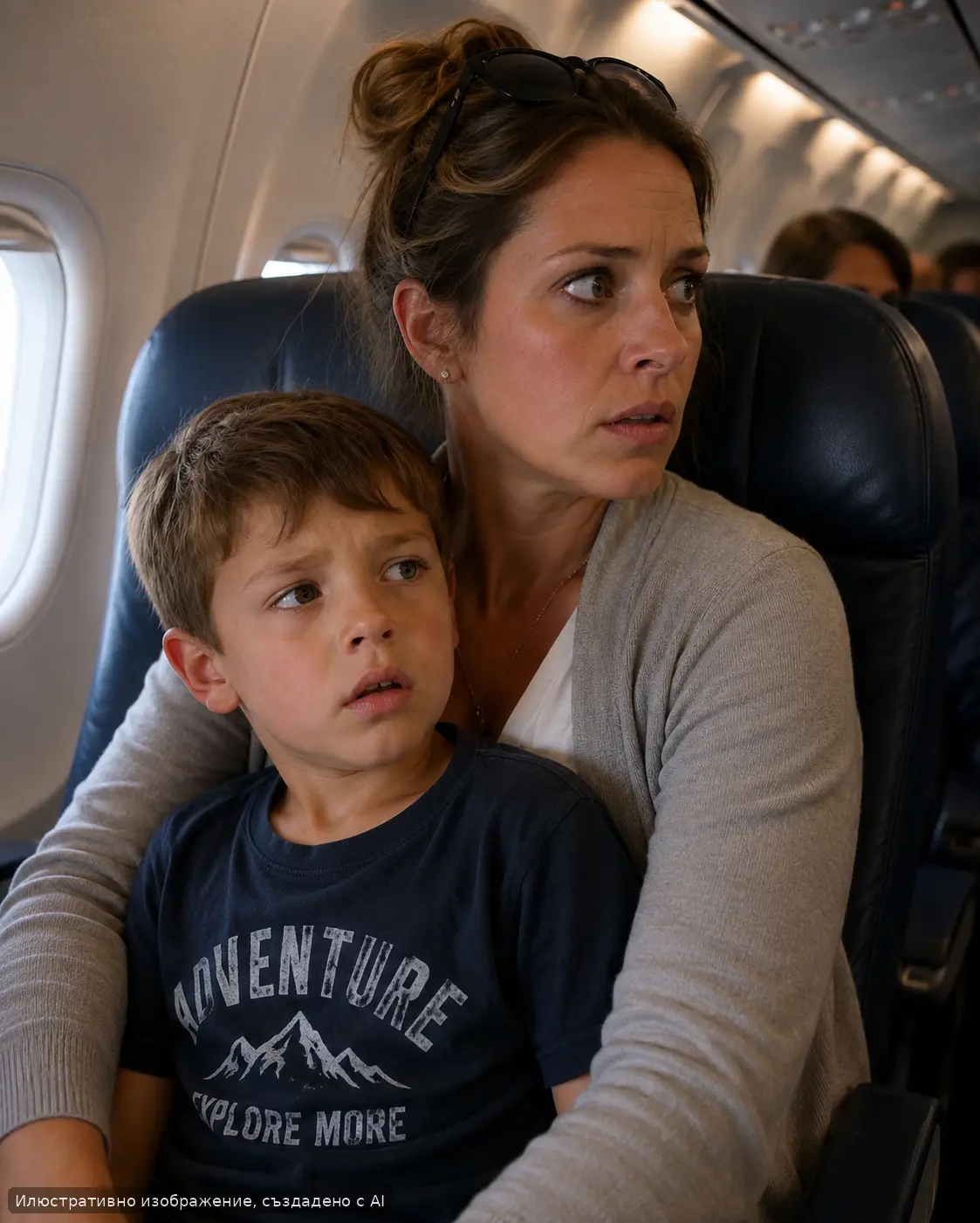 airplane scene
