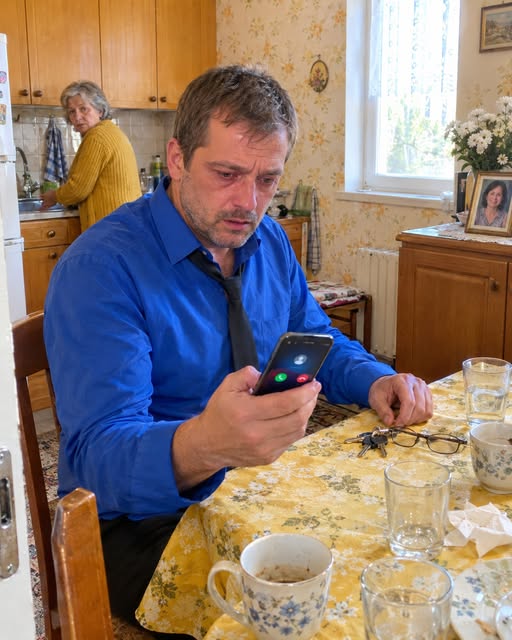 Три часа след погребението на жена ми телефонът ѝ светна. На екрана пишеше „Татко“. А баща ѝ почина преди единайсет години. 3 853091584 122266196540262165 1225574418619321472 n